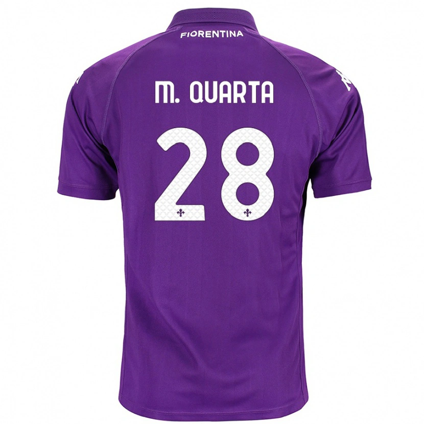 Danxen Kid Lucas Martínez Quarta #28 Purple Home Jersey 2024/25 T-Shirt