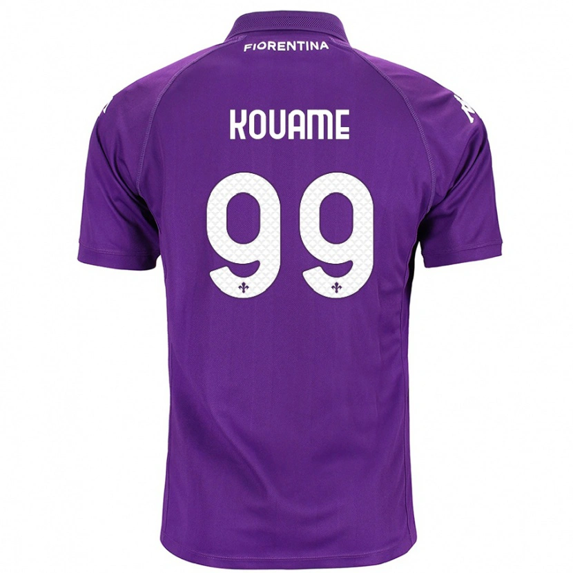 Danxen Kid Christian Kouamé #99 Purple Home Jersey 2024/25 T-Shirt