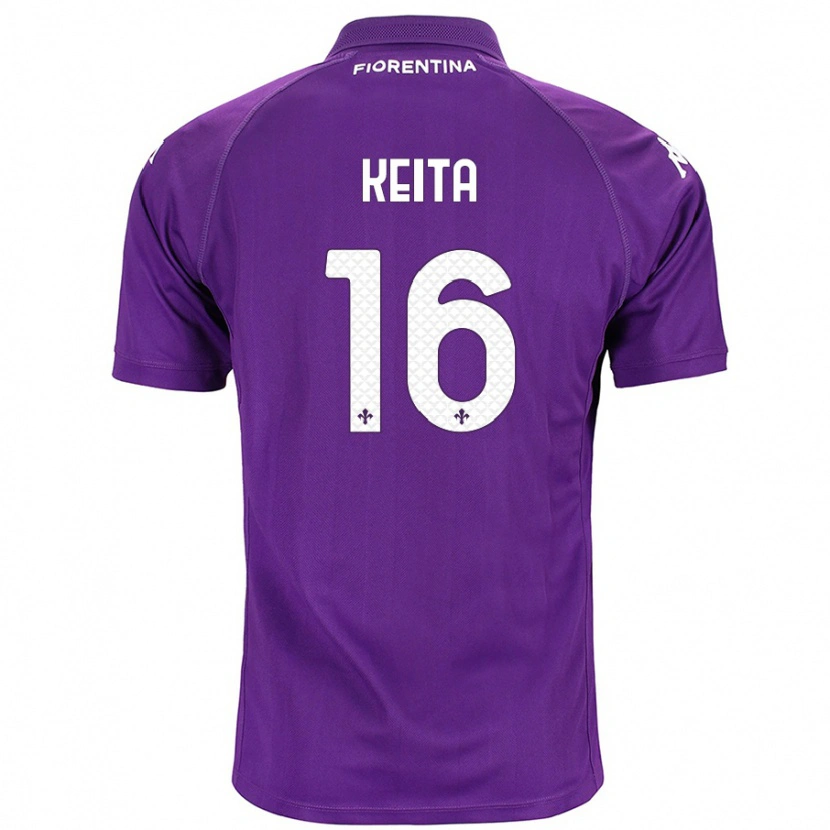 Danxen Kid Bala Keita #16 Purple Home Jersey 2024/25 T-Shirt