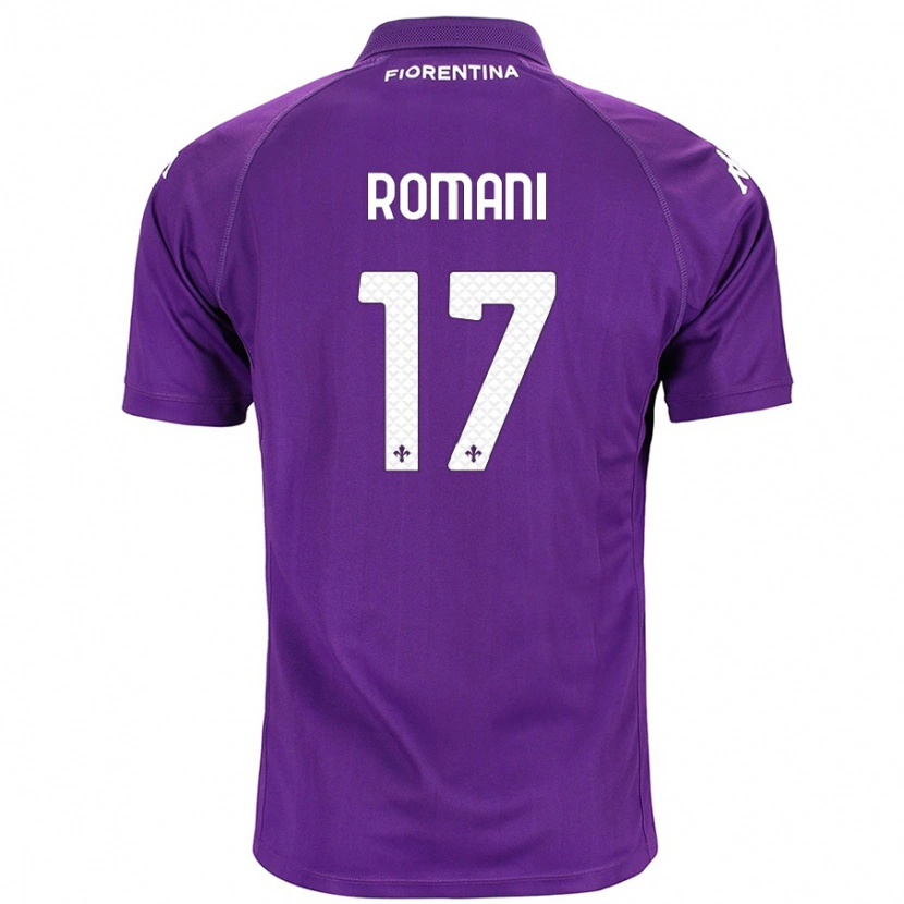 Danxen Kid Lorenzo Romani #17 Purple Home Jersey 2024/25 T-Shirt