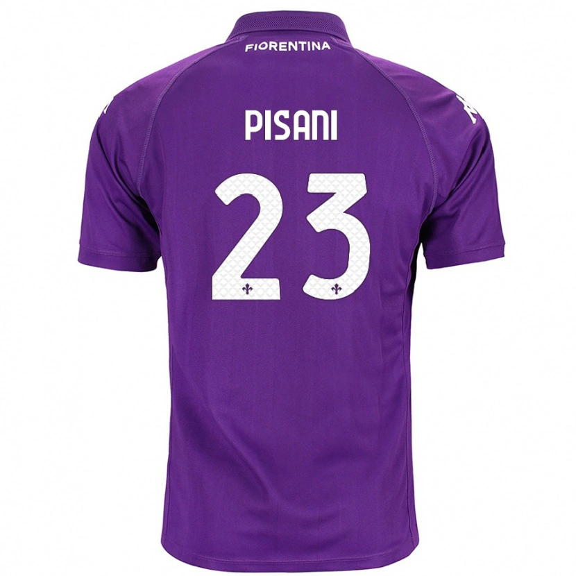 Danxen Kid Diego Pisani #23 Purple Home Jersey 2024/25 T-Shirt