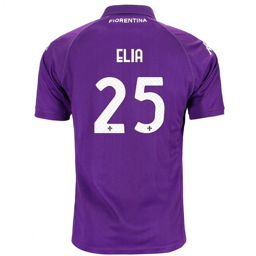 Danxen Kid Mirko Elia #25 Purple Home Jersey 2024/25 T-Shirt