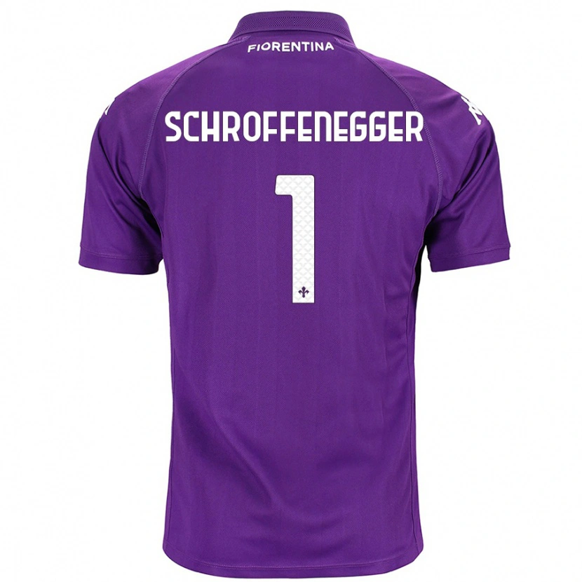 Danxen Kid Katja Schroffenegger #1 Purple Home Jersey 2024/25 T-Shirt