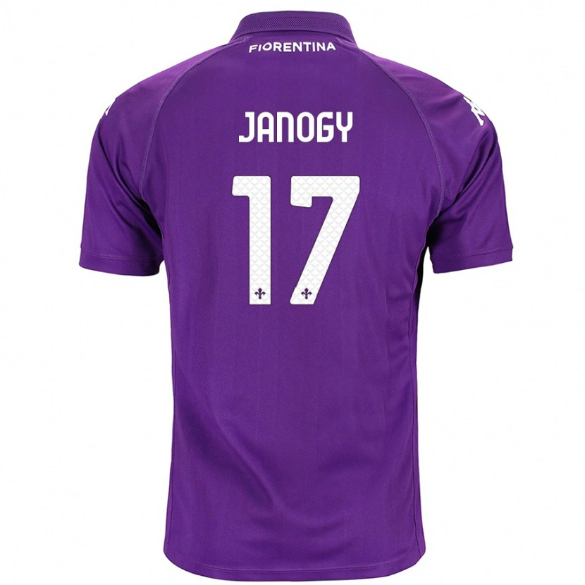 Danxen Kid Madelen Janogy #17 Purple Home Jersey 2024/25 T-Shirt