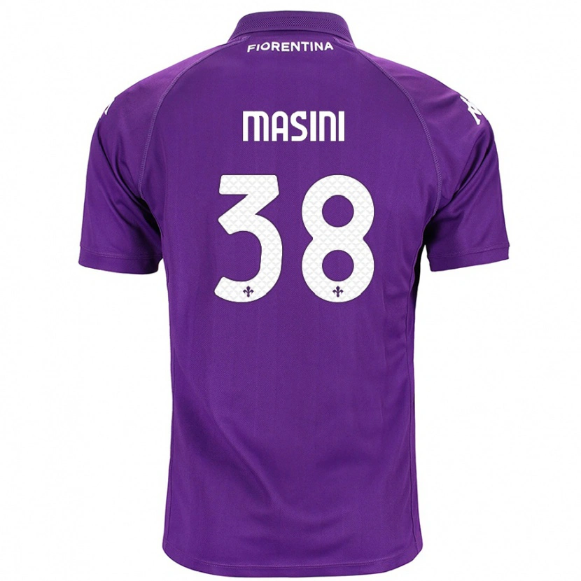 Danxen Kid Linda Masini #38 Purple Home Jersey 2024/25 T-Shirt