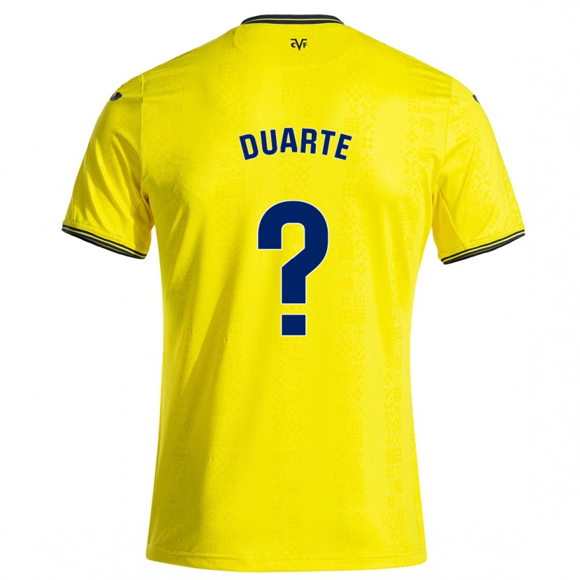 Danxen Kid Gabi Duarte #0 Yellow Black Home Jersey 2024/25 T-Shirt