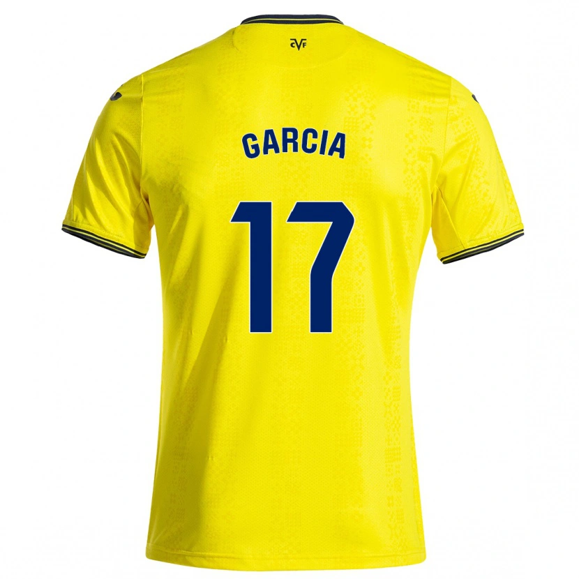 Danxen Kid Rocío García #17 Yellow Black Home Jersey 2024/25 T-Shirt