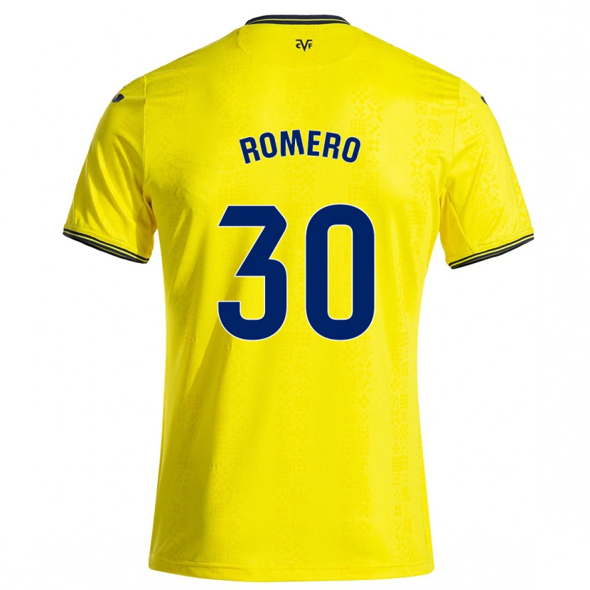 Danxen Kid Lucía Romero #30 Yellow Black Home Jersey 2024/25 T-Shirt