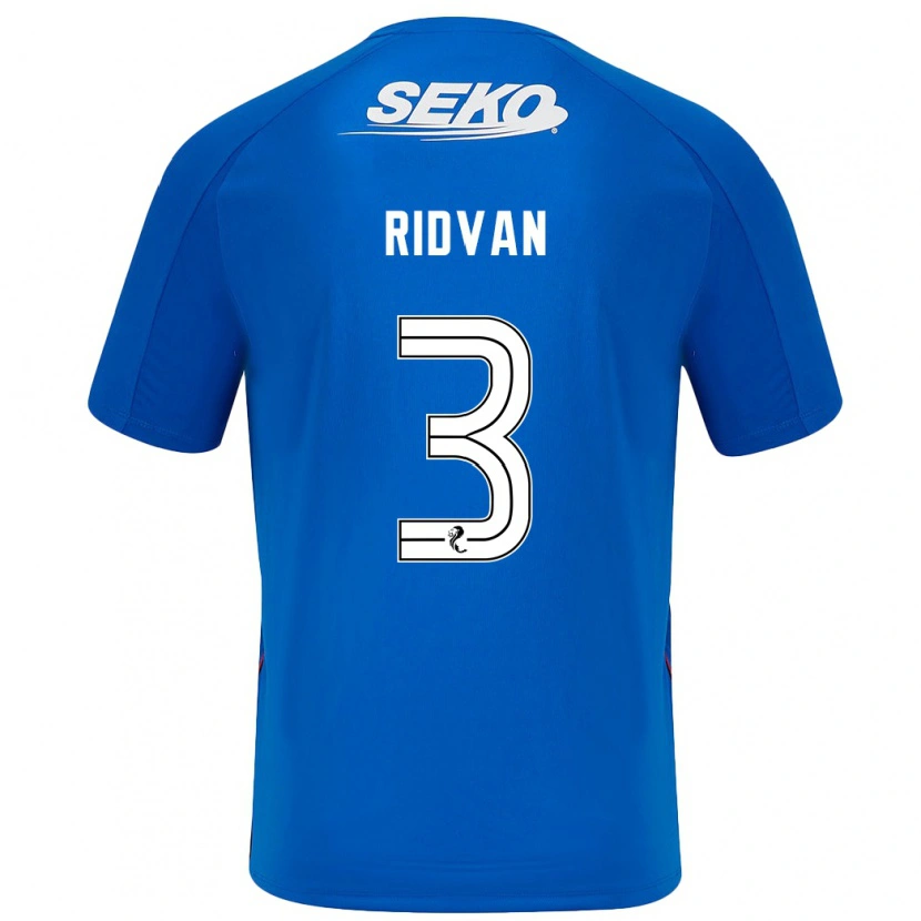 Danxen Kid Rıdvan Yılmaz #3 Dark Blue Home Jersey 2024/25 T-Shirt