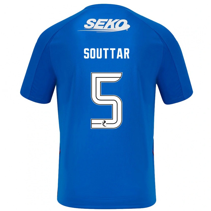 Danxen Kid John Souttar #5 Dark Blue Home Jersey 2024/25 T-Shirt