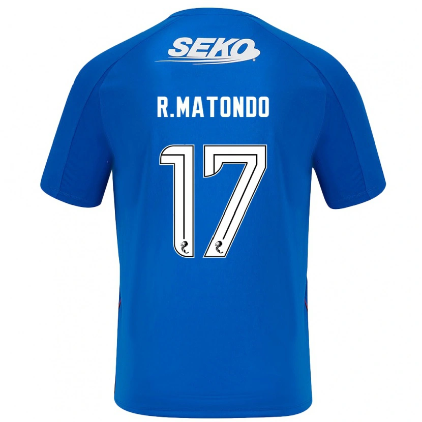 Danxen Kid Rabbi Matondo #17 Dark Blue Home Jersey 2024/25 T-Shirt