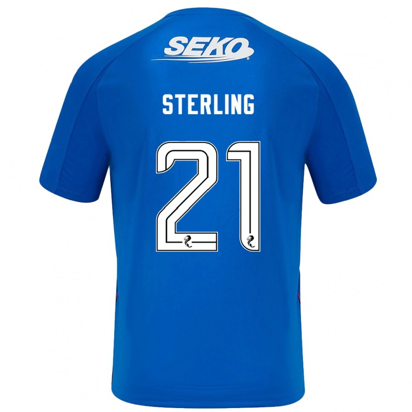 Danxen Kid Dujon Sterling #21 Dark Blue Home Jersey 2024/25 T-Shirt