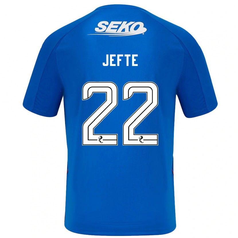 Danxen Kid Jefté #22 Dark Blue Home Jersey 2024/25 T-Shirt