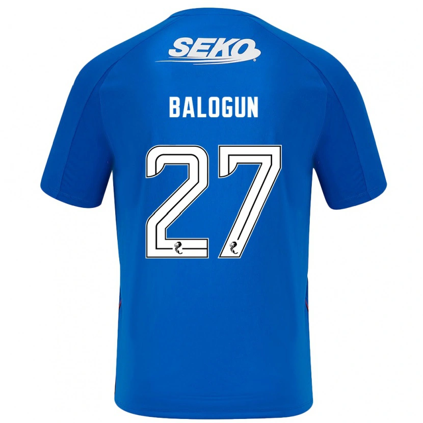 Danxen Kid Leon Balogun #27 Dark Blue Home Jersey 2024/25 T-Shirt