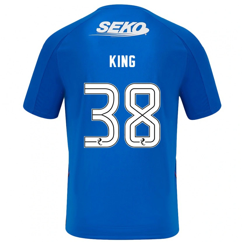 Danxen Kid Leon King #38 Dark Blue Home Jersey 2024/25 T-Shirt