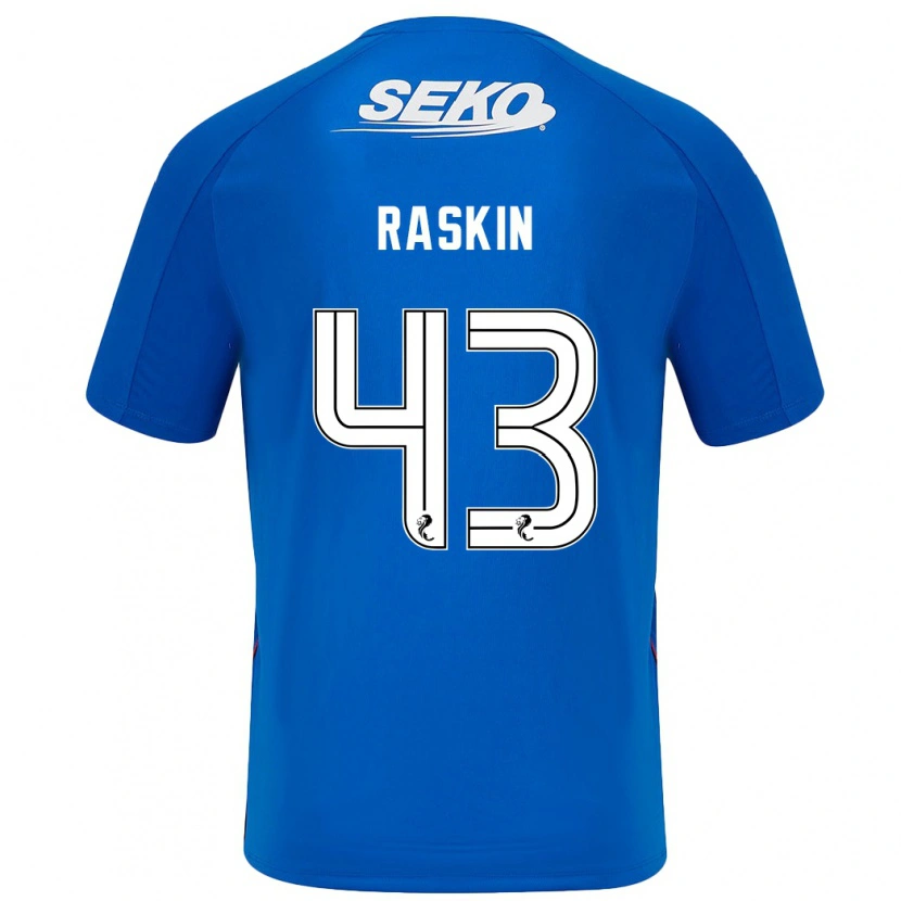 Danxen Kid Nicolas Raskin #43 Dark Blue Home Jersey 2024/25 T-Shirt