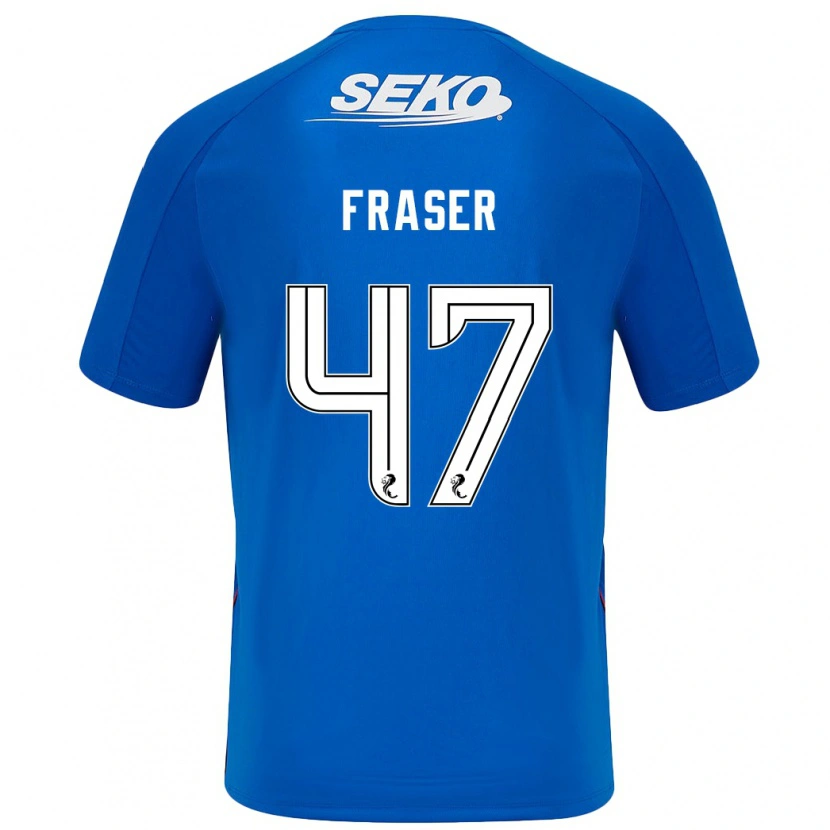 Danxen Kid Robbie Fraser #47 Dark Blue Home Jersey 2024/25 T-Shirt