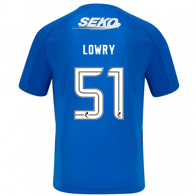 Danxen Kid Alex Lowry #51 Dark Blue Home Jersey 2024/25 T-Shirt