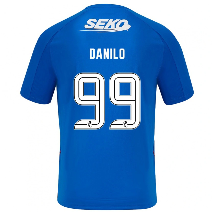 Danxen Kid Danilo #99 Dark Blue Home Jersey 2024/25 T-Shirt