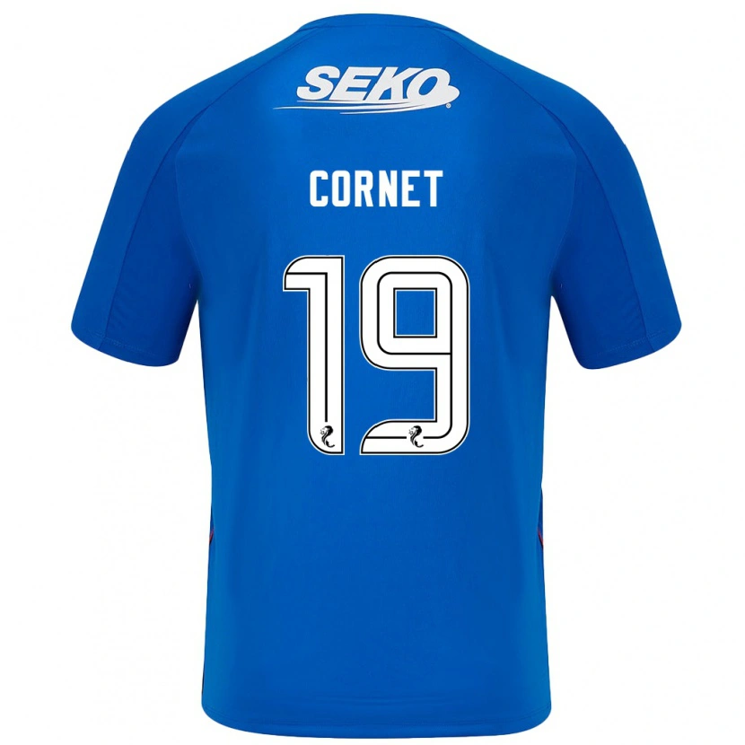 Danxen Kid Chelsea Cornet #19 Dark Blue Home Jersey 2024/25 T-Shirt