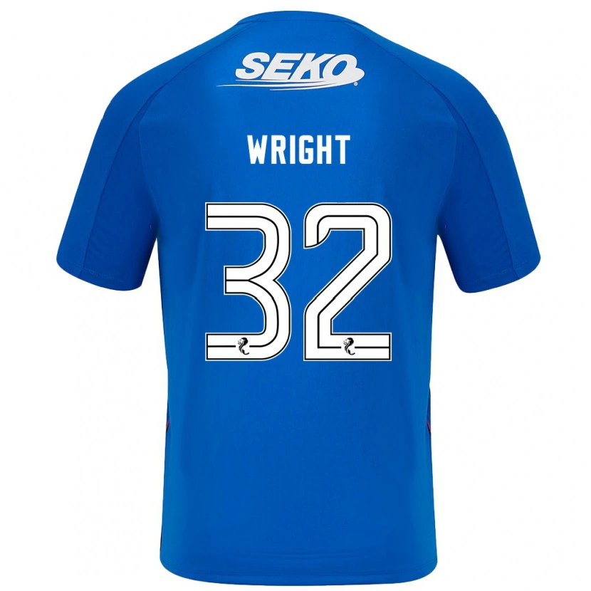 Danxen Kid Kieran Wright #32 Dark Blue Home Jersey 2024/25 T-Shirt