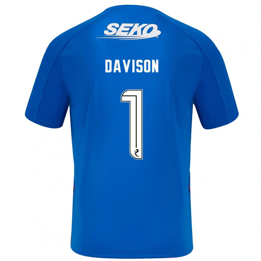 Danxen Kid Hannah Davison #1 Dark Blue Home Jersey 2024/25 T-Shirt