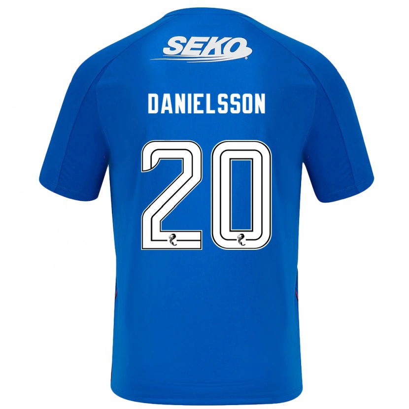 Danxen Kid Jenny Julia Danielsson #20 Dark Blue Home Jersey 2024/25 T-Shirt