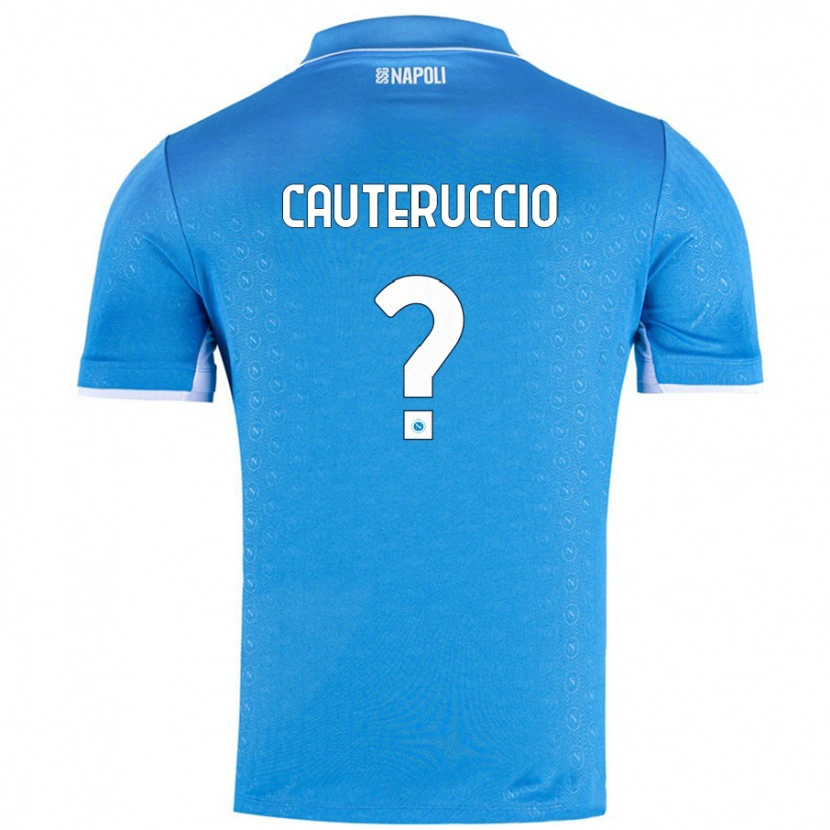 Danxen Kid Walter Cauteruccio #0 Sky Blue Home Jersey 2024/25 T-Shirt