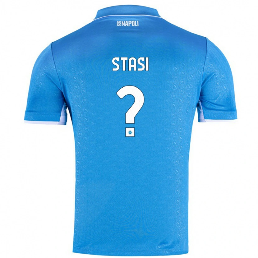 Danxen Kid Pasquale Stasi #0 Sky Blue Home Jersey 2024/25 T-Shirt