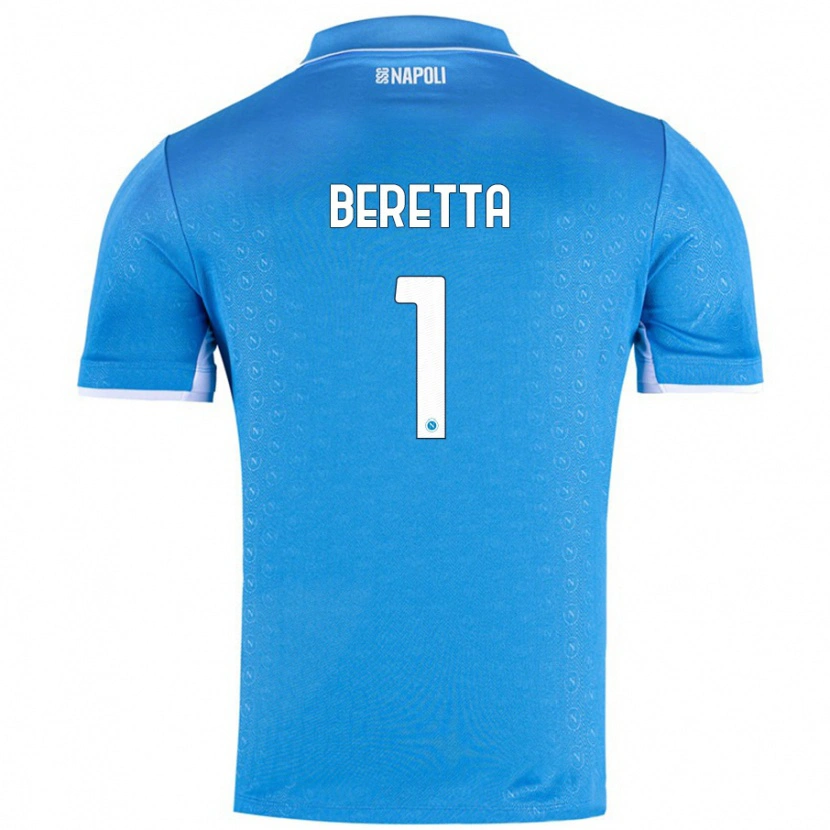 Danxen Kid Beatrice Beretta #1 Sky Blue Home Jersey 2024/25 T-Shirt