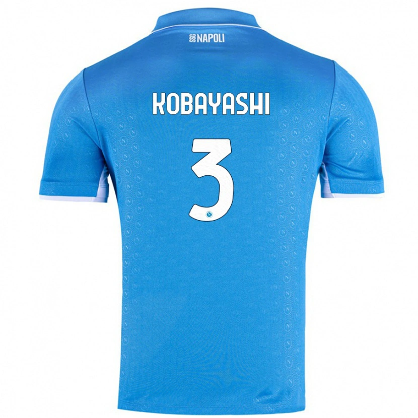 Danxen Kid Miharu Kobayashi #3 Sky Blue Home Jersey 2024/25 T-Shirt