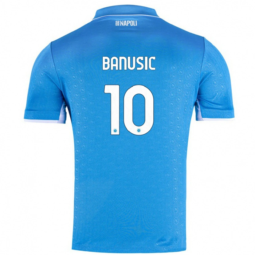 Danxen Kid Marija Banušić #10 Sky Blue Home Jersey 2024/25 T-Shirt