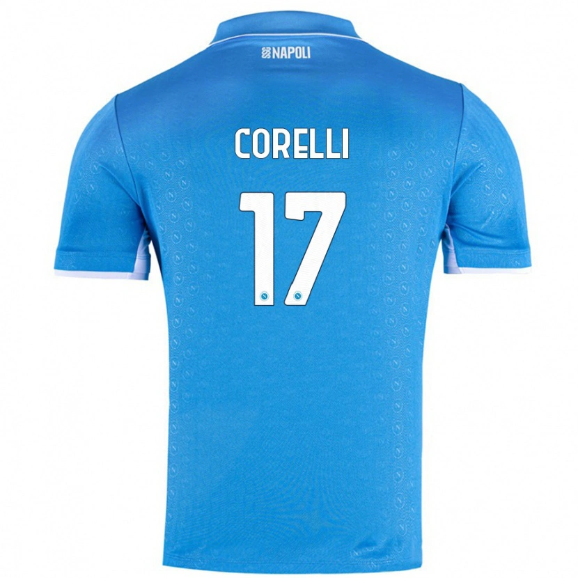 Danxen Kid Alice Corelli #17 Sky Blue Home Jersey 2024/25 T-Shirt