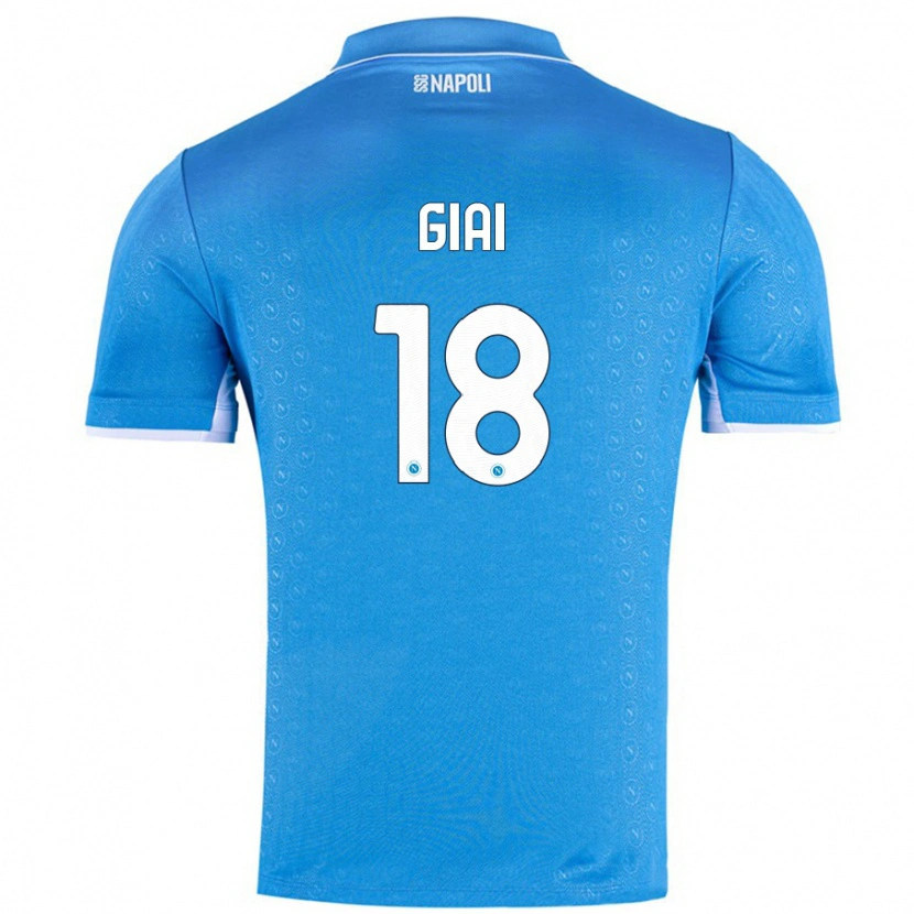 Danxen Kid Alice Giai #18 Sky Blue Home Jersey 2024/25 T-Shirt