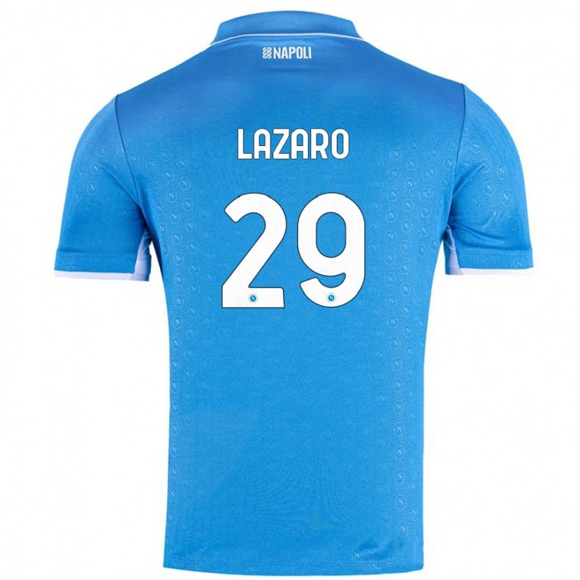 Danxen Kid Paloma Lázaro #29 Sky Blue Home Jersey 2024/25 T-Shirt