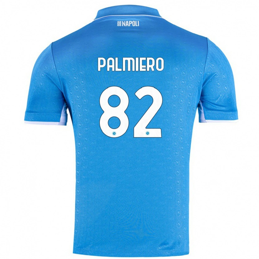 Danxen Kid Luca Palmiero #82 Sky Blue Home Jersey 2024/25 T-Shirt