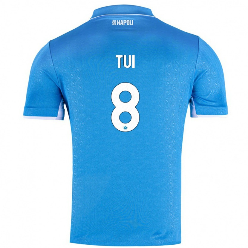 Danxen Kid Sara Tui #8 Sky Blue Home Jersey 2024/25 T-Shirt