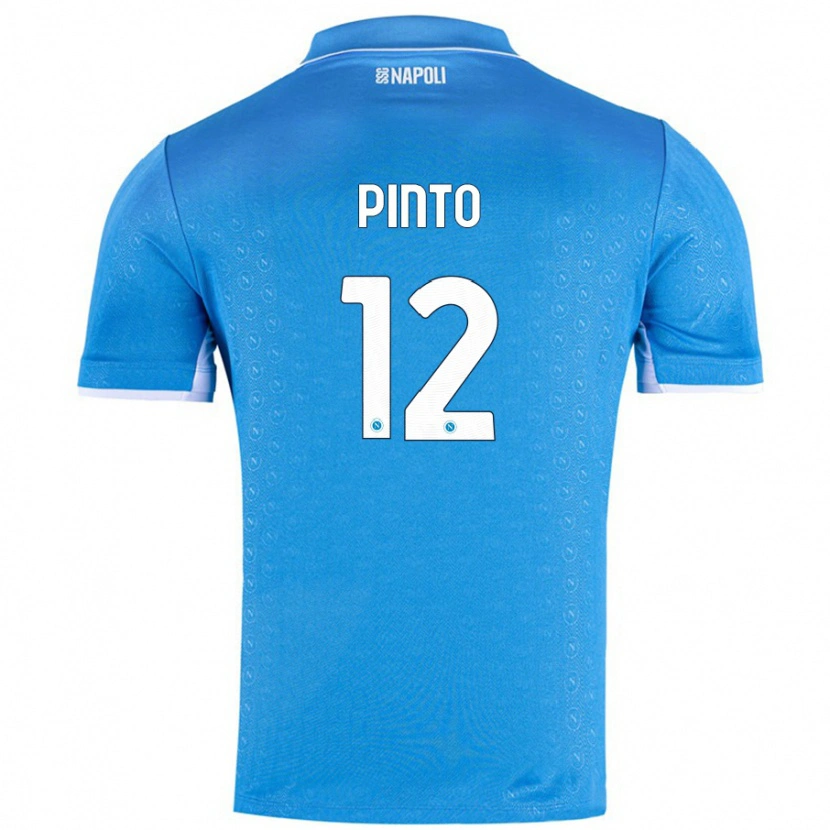 Danxen Kid Ciro Pinto #12 Sky Blue Home Jersey 2024/25 T-Shirt