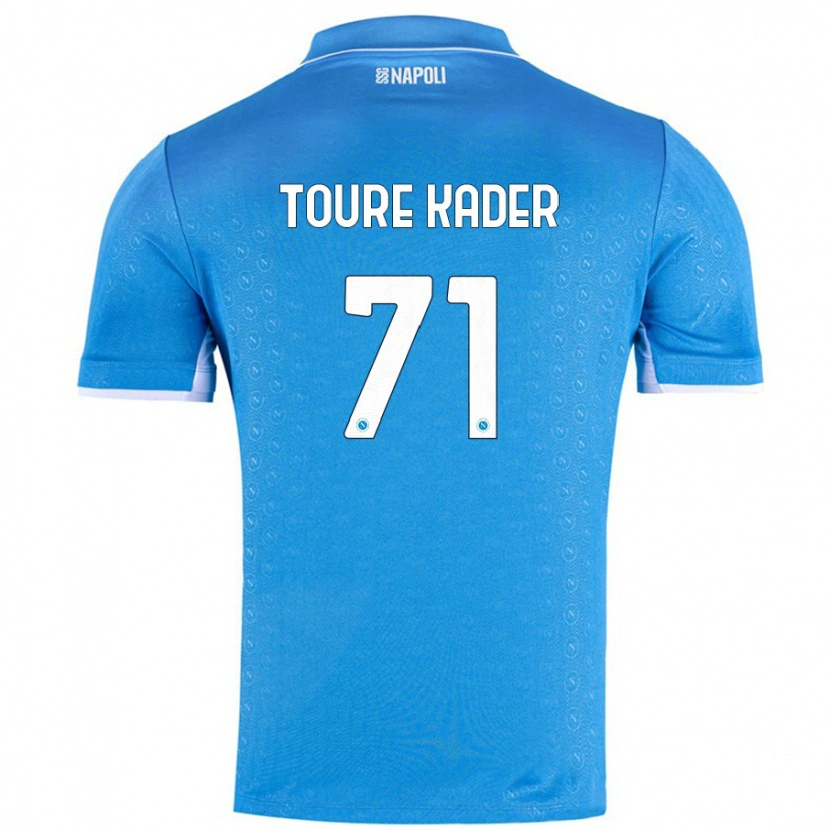 Danxen Kid Aziz Toure Kader #71 Sky Blue Home Jersey 2024/25 T-Shirt