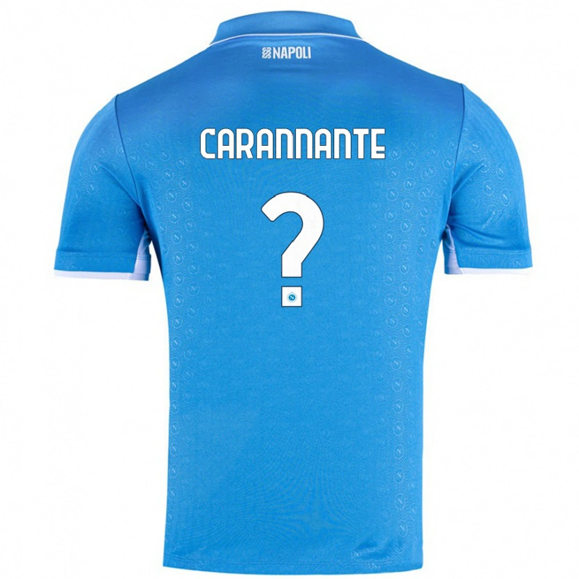 Danxen Kid Lorenzo Carannante #0 Sky Blue Home Jersey 2024/25 T-Shirt