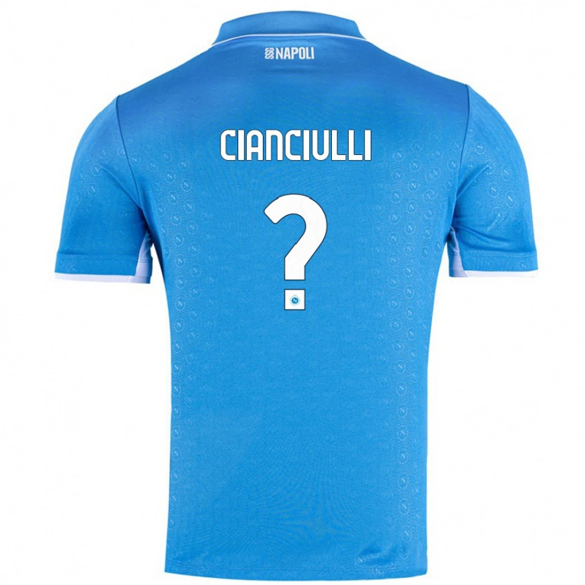 Danxen Kid Antonio Cianciulli #0 Sky Blue Home Jersey 2024/25 T-Shirt