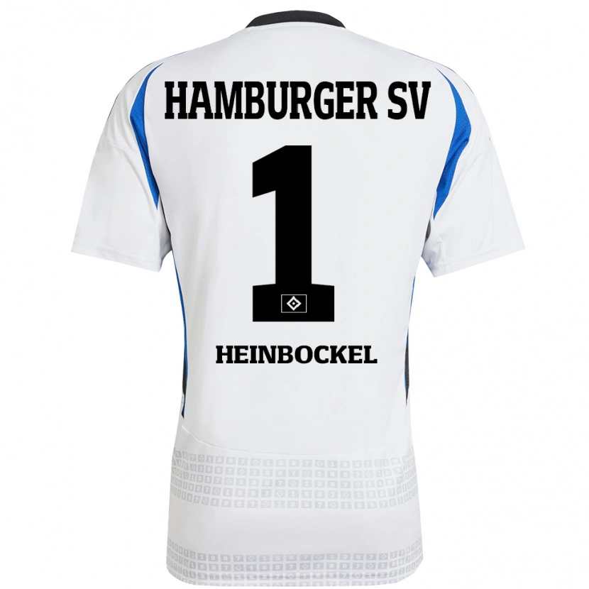 Danxen Kid Simon Heinbockel #1 White Blue Home Jersey 2024/25 T-Shirt