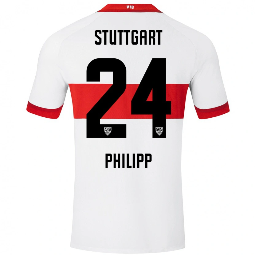 Danxen Kid Celine Philipp #24 White Red Home Jersey 2024/25 T-Shirt