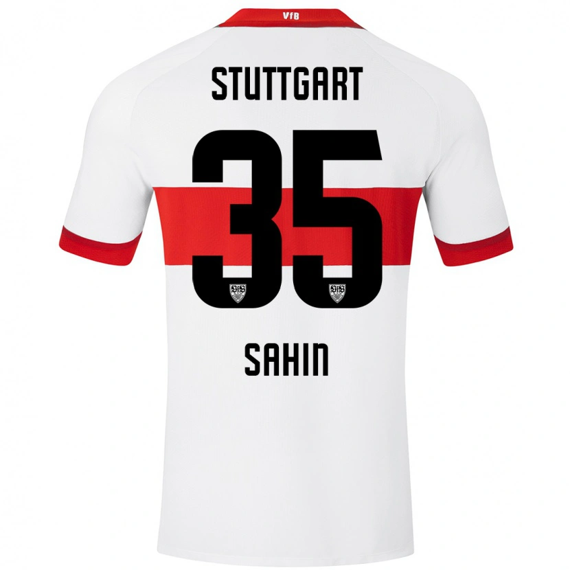 Danxen Kid Mehmet Sahin #35 White Red Home Jersey 2024/25 T-Shirt