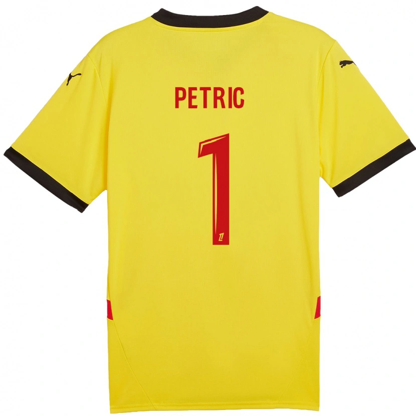 Danxen Kid Denis Petric #1 Yellow Red Home Jersey 2024/25 T-Shirt