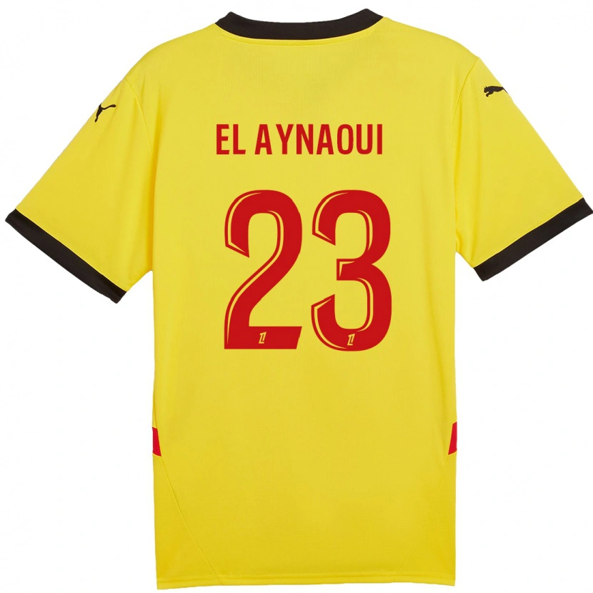 Danxen Kid Neil El Aynaoui #23 Yellow Red Home Jersey 2024/25 T-Shirt