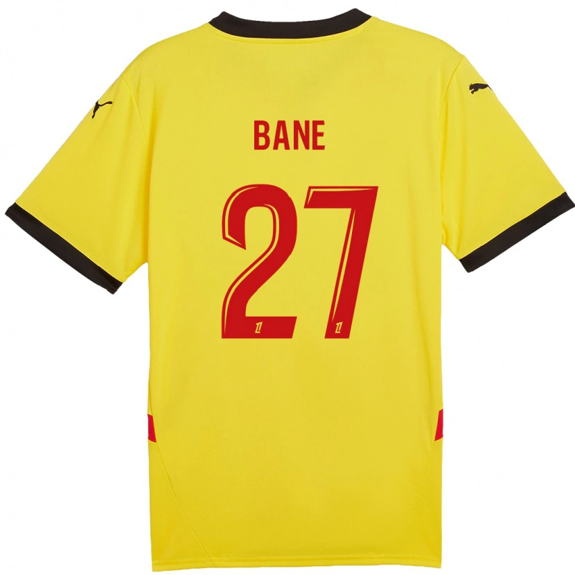 Danxen Kid Sidi Bane #27 Yellow Red Home Jersey 2024/25 T-Shirt