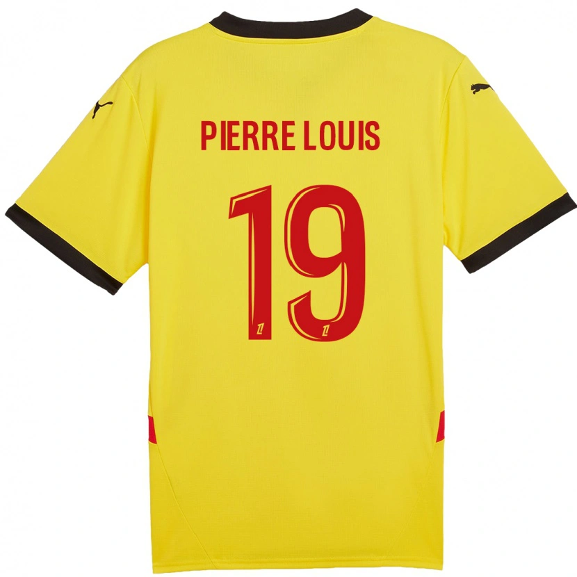 Danxen Kid Dayana Pierre-Louis #19 Yellow Red Home Jersey 2024/25 T-Shirt