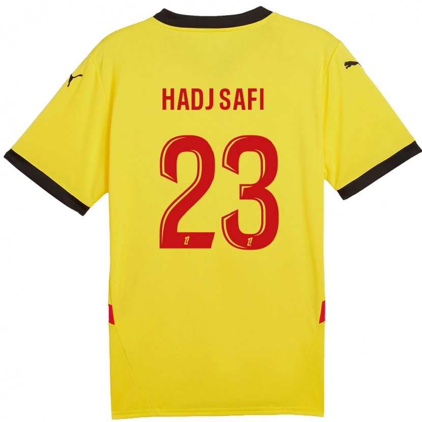 Danxen Kid Souhina Hadj Safi #23 Yellow Red Home Jersey 2024/25 T-Shirt