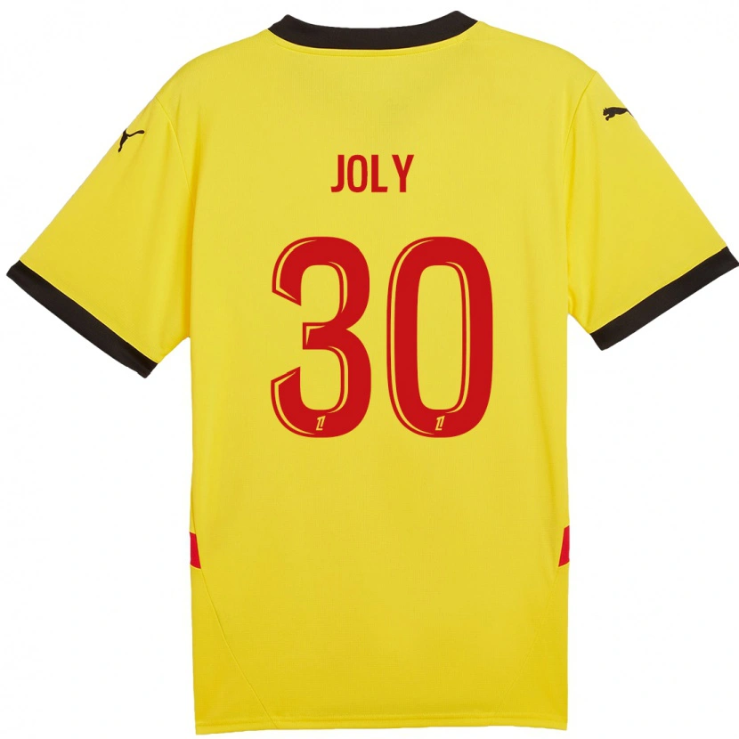 Danxen Kid Blandine Joly #30 Yellow Red Home Jersey 2024/25 T-Shirt